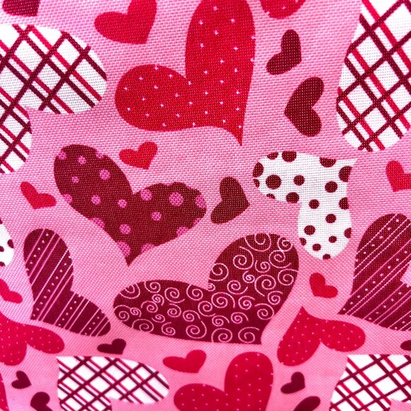 Printed Tote Bag Hearts - Picture 3 of 7